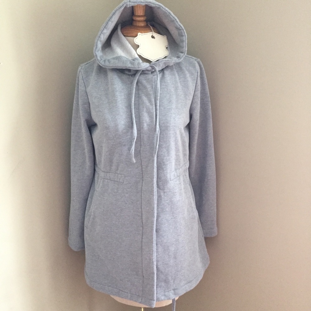 NWT Modcloth hoodie zip up sweatshirt jacket S